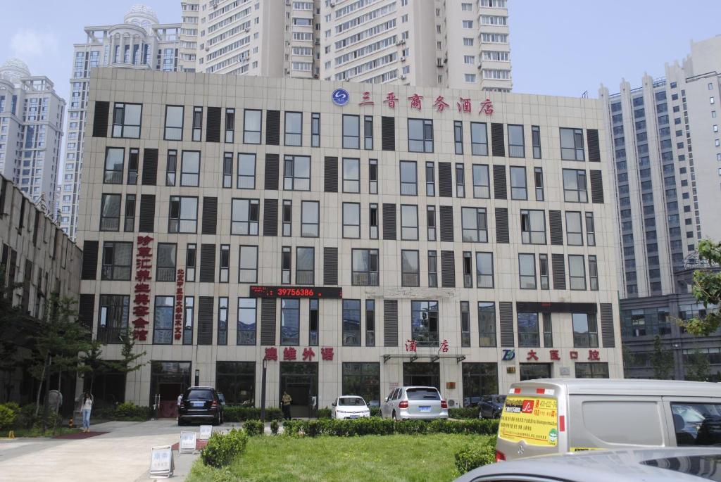 Dalian Sanjin Business Hotel Exterior photo